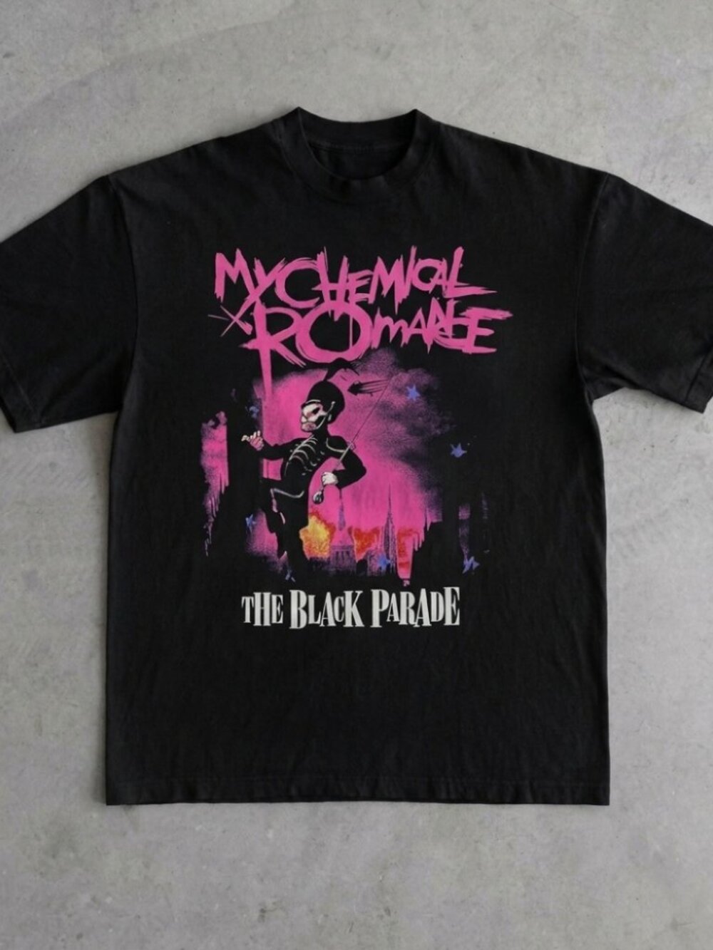 My Chemical Romance shirt, The Black Parade tee, MCR band merch, Emo punk rock